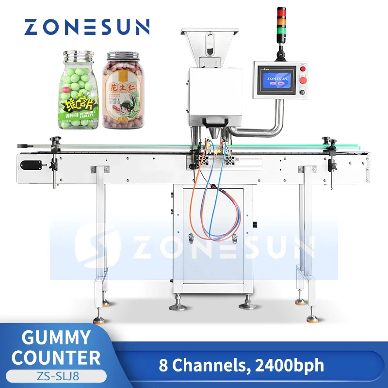 Zonesun آلة عداد الحلوى آلة ال - مراجعة Gummy Candy وسعره