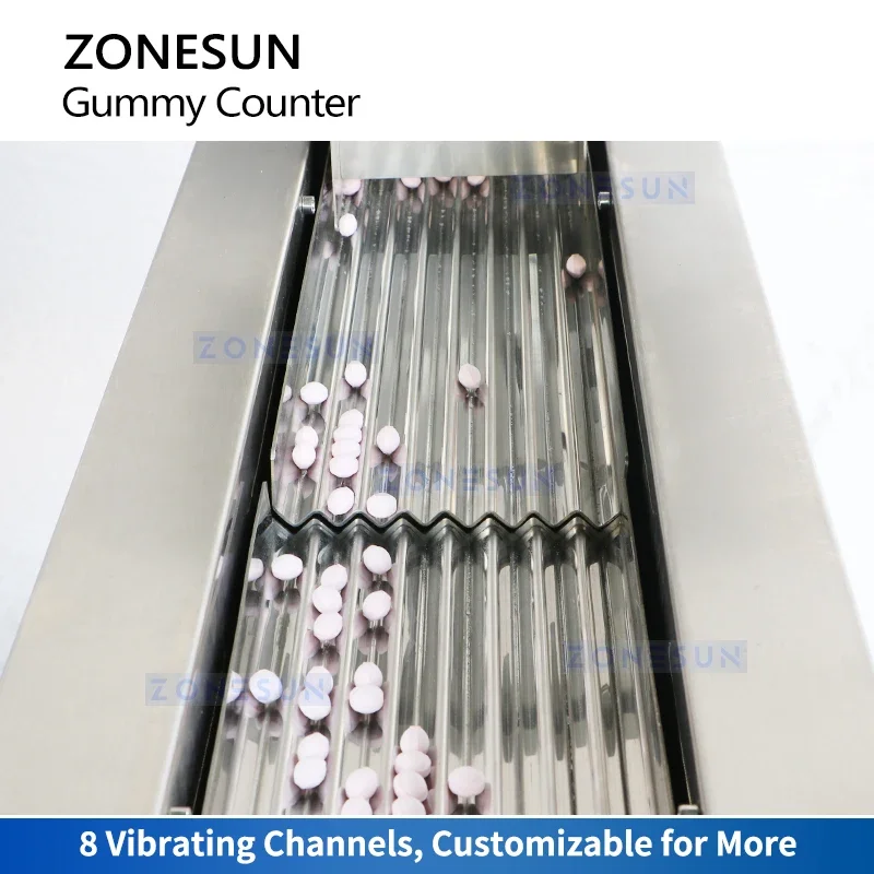Zonesun آلة عداد الحلوى آلة ال - مراجعة Gummy Candy وسعره