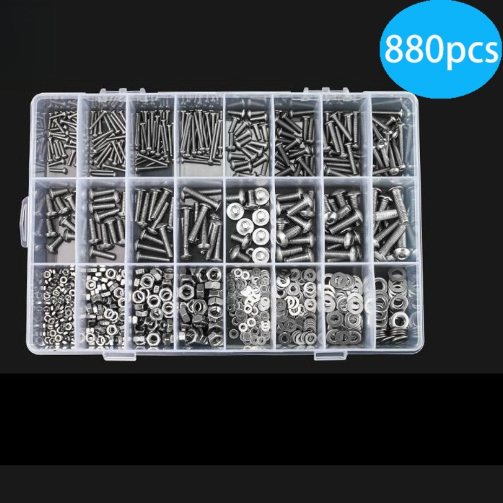 880 قطعة الفولاذ المقاوم للصدأ - مراجعة Nuts Mix وسعره